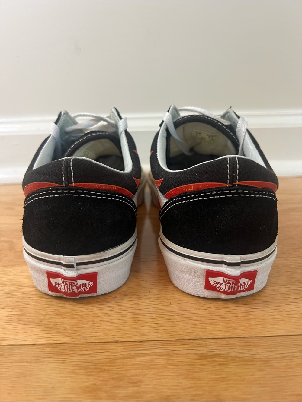 Vans Old Skool Flame Suede Skate Shoes - Picture 6 of 10